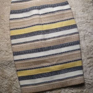 Etcetera Multicolor Striped Pencil Skirt